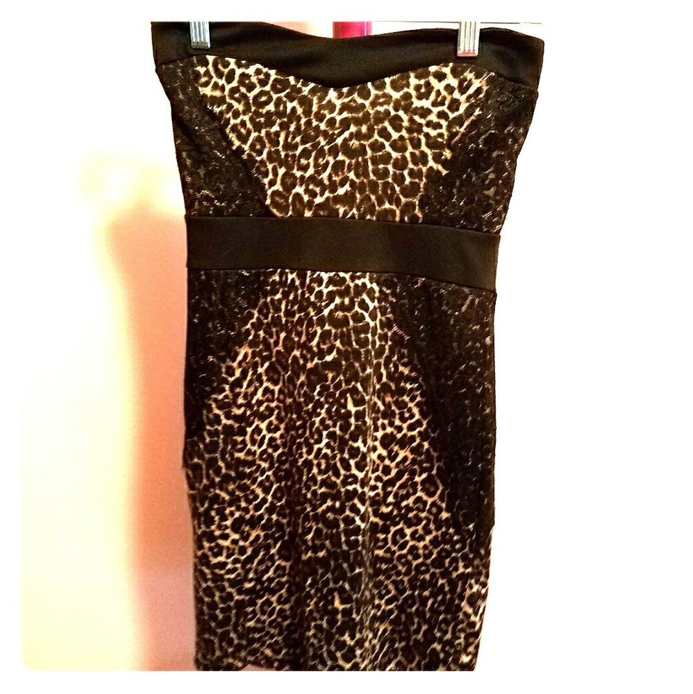 Leopard Print Mini-dress