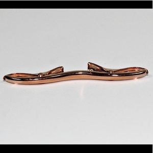 RoseGold Collar bar clip