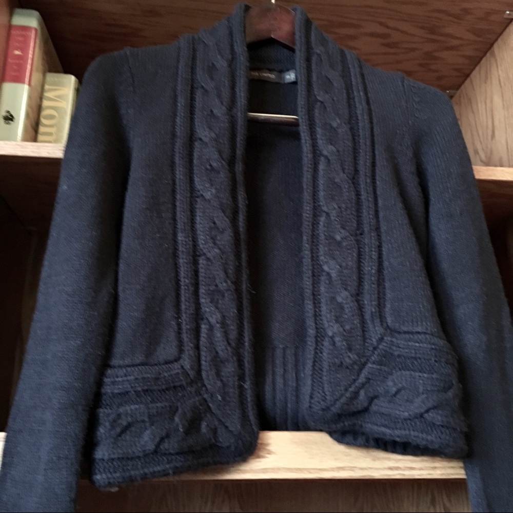 Donated The Limited Black Cable Knit - Picture 2 of 4