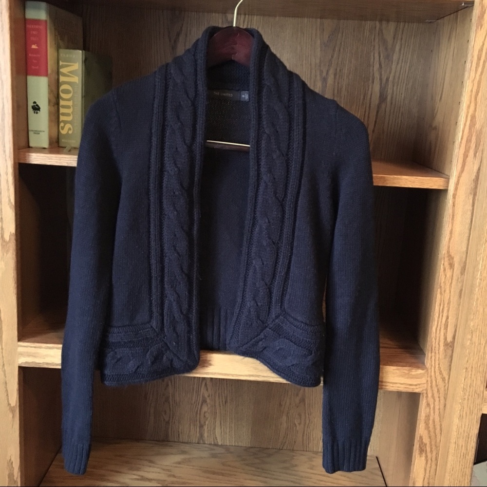 Donated The Limited Black Cable Knit - Picture 4 of 4