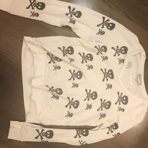 WILDFOX skull sweater!