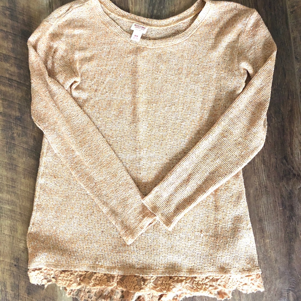 Mossimo long sleeve top size M