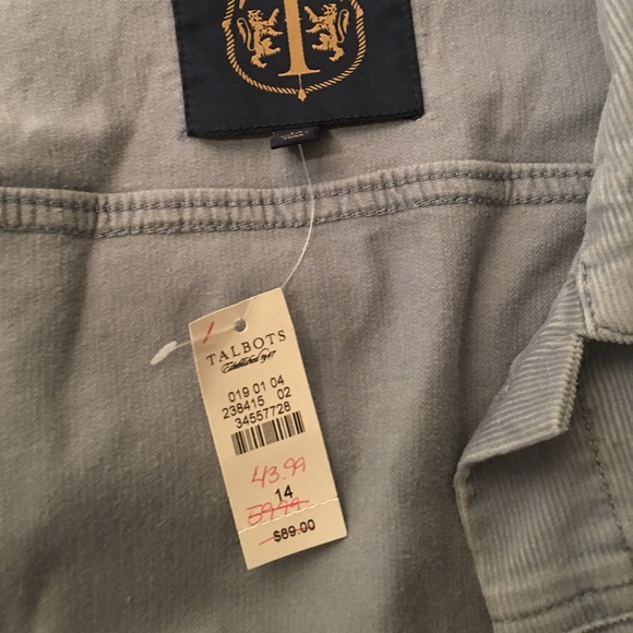 Talbots blue jacket - Picture 4 of 4