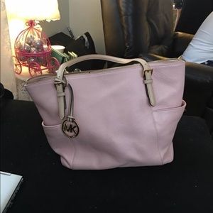 Michael Kors light pink tote