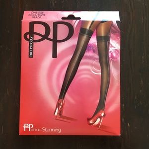Pretty Polly Mock Suspender tights