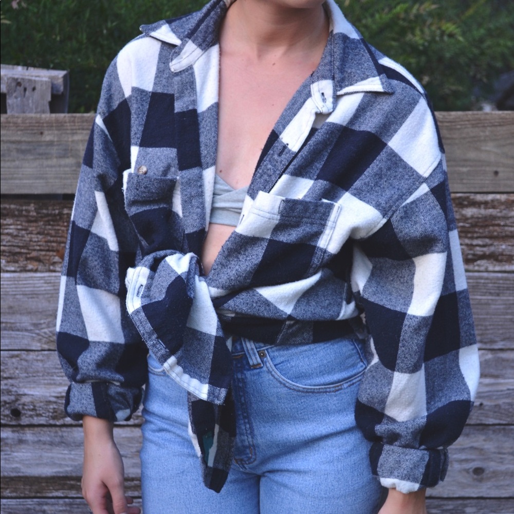 Vintage Flannel Button Down