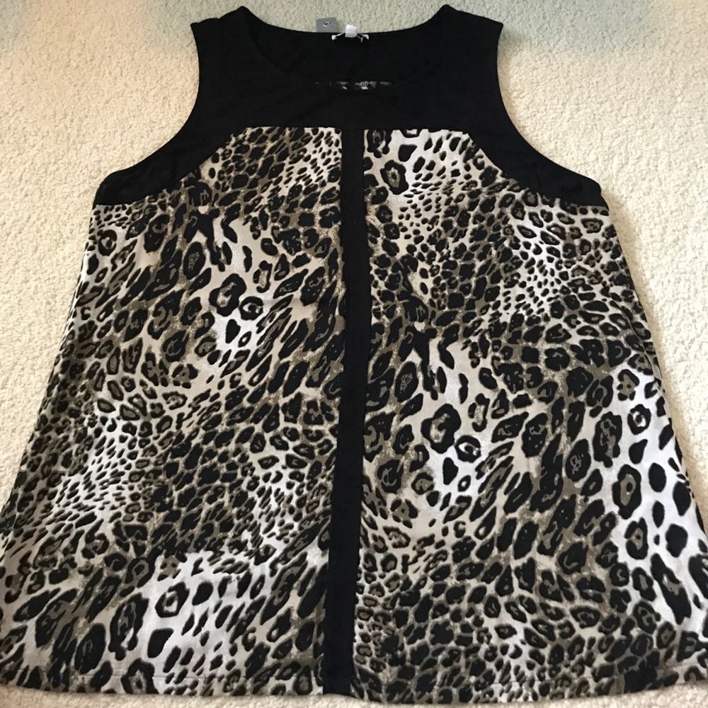NWT Cheetah Print Top