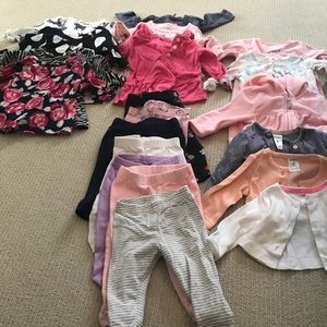 0-3 Month Girl Winter Lot