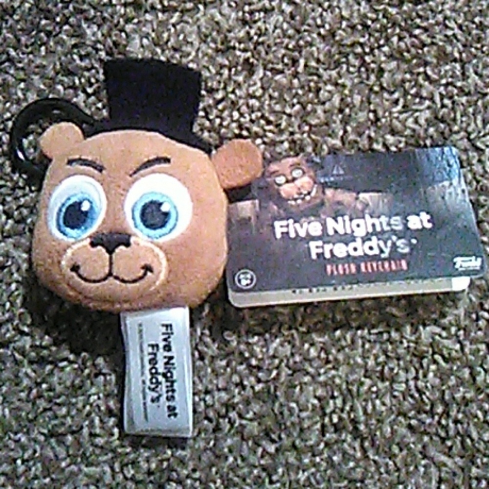 Five nights at Freddy's plush keychain