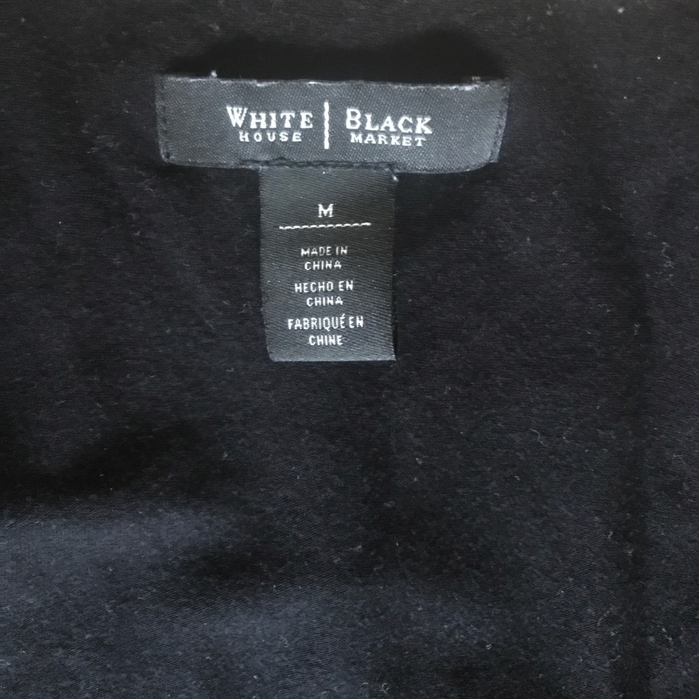 Black Split Back Top - image 2