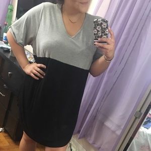 Colorblock T-SHIRT dress