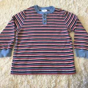 Hanna Andersson Striped Thermal Shirt