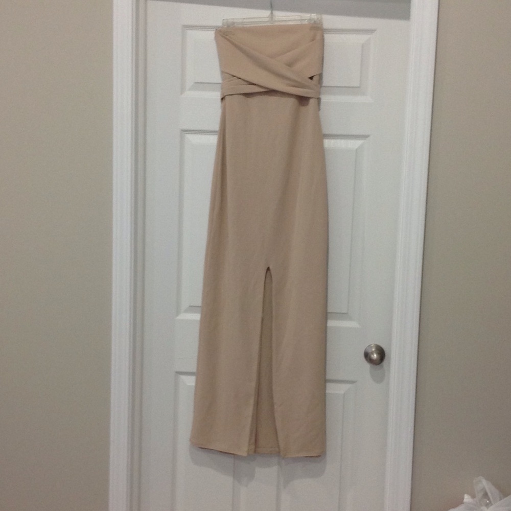 Lulu's strapless dress