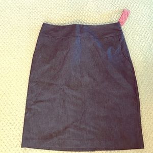 NWT Merona denim skirt