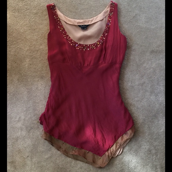 ECI New York dressy top blouse - Picture 1 of 7