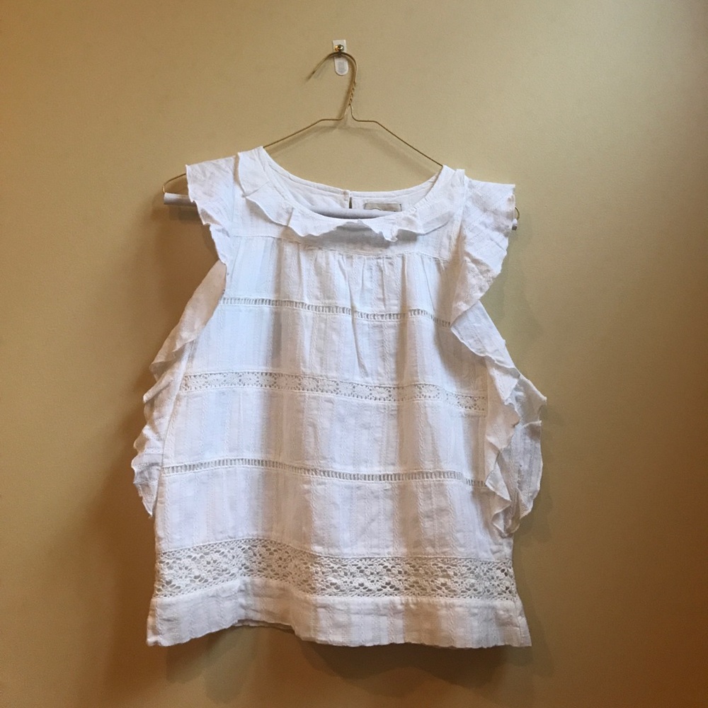 NWT Peek Girls White Shirt
