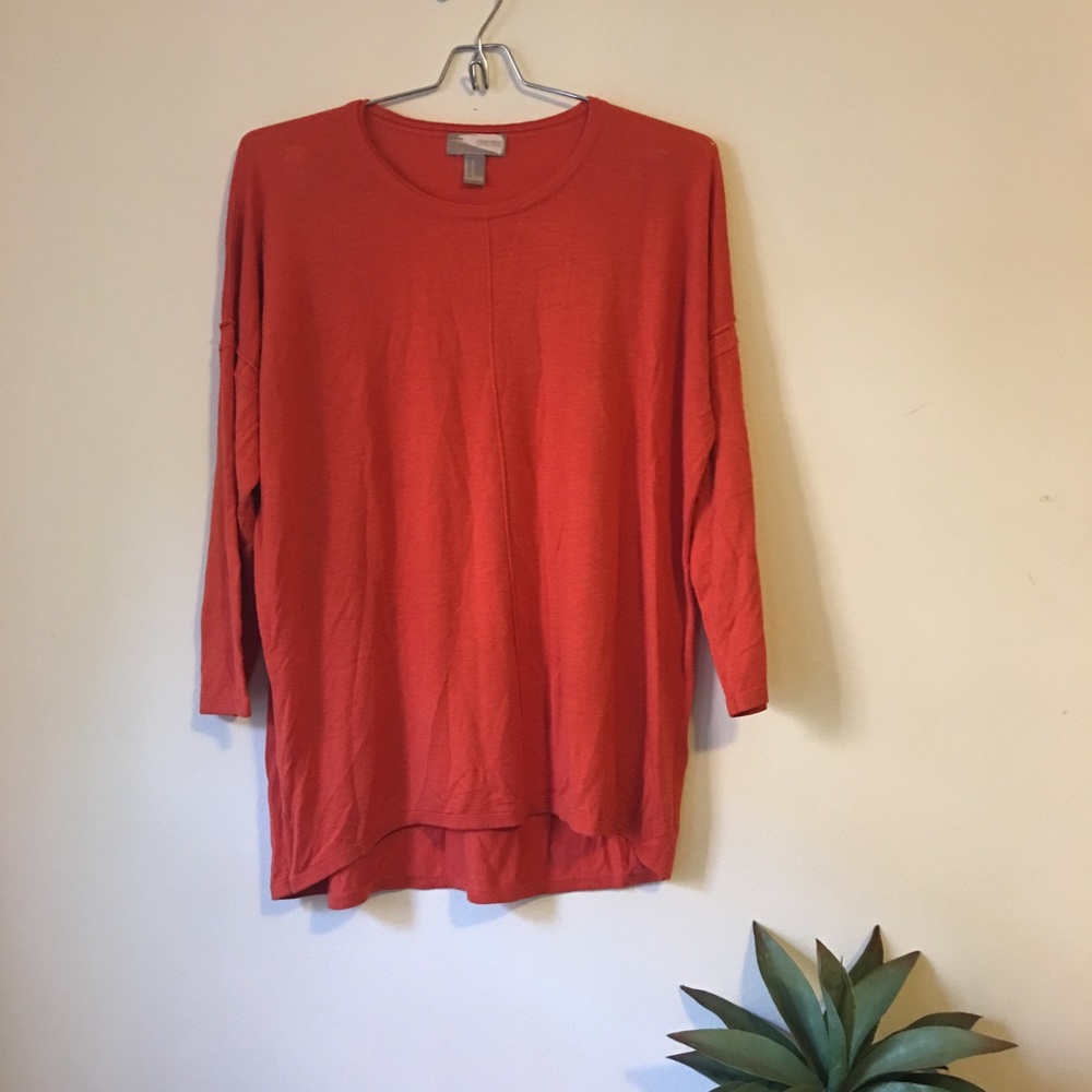F21 Burnt Orange Top