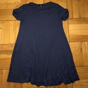 Blue swing dress