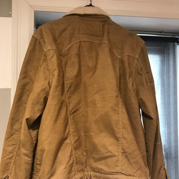 fur jean jacket - Picture 4 of 4