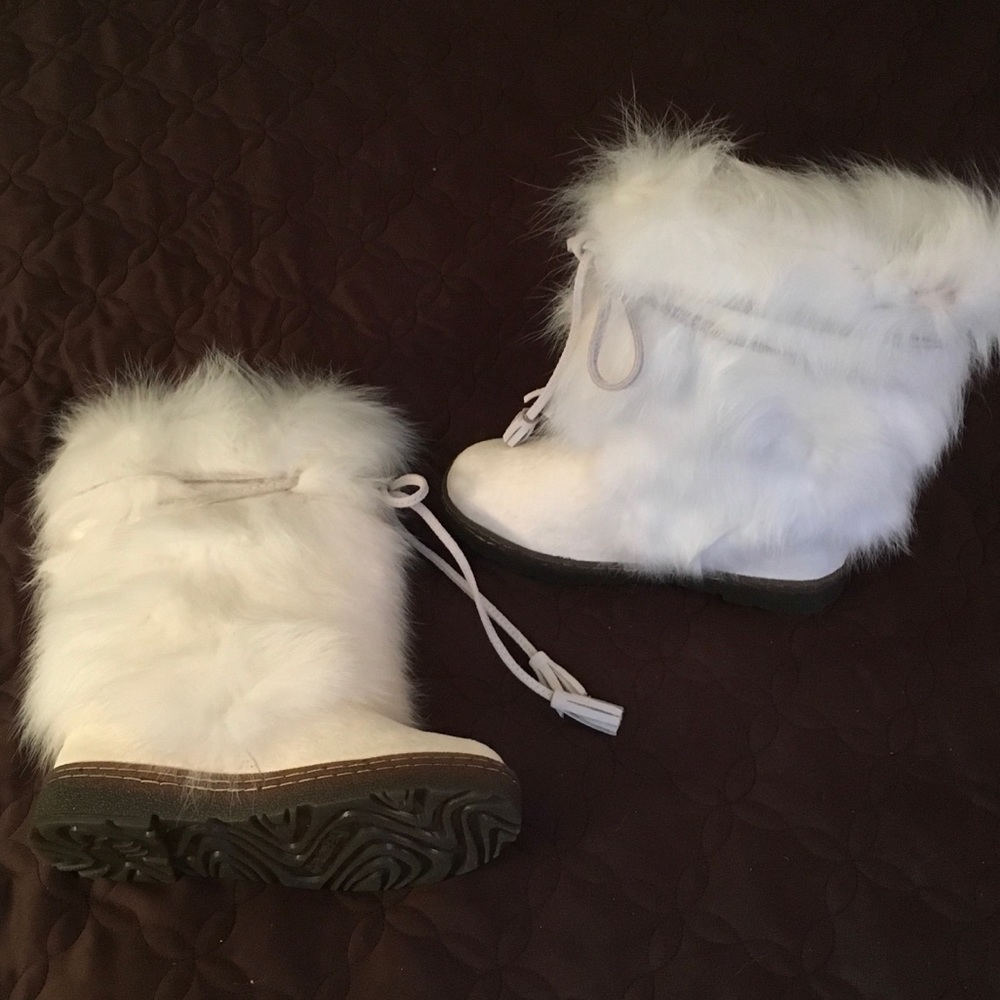 NEW Bear paws Shako II Calfskin/Fox Fur Boots