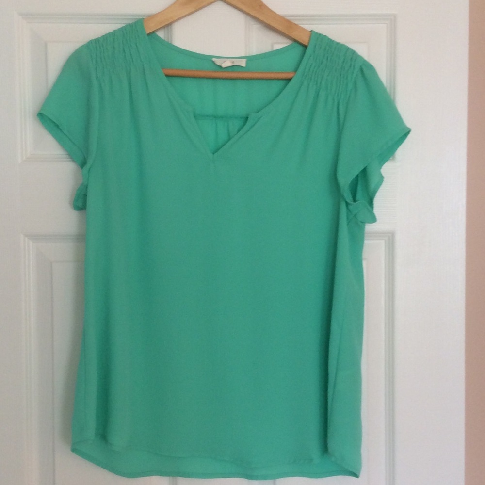 ⚫️Teal Blouse
