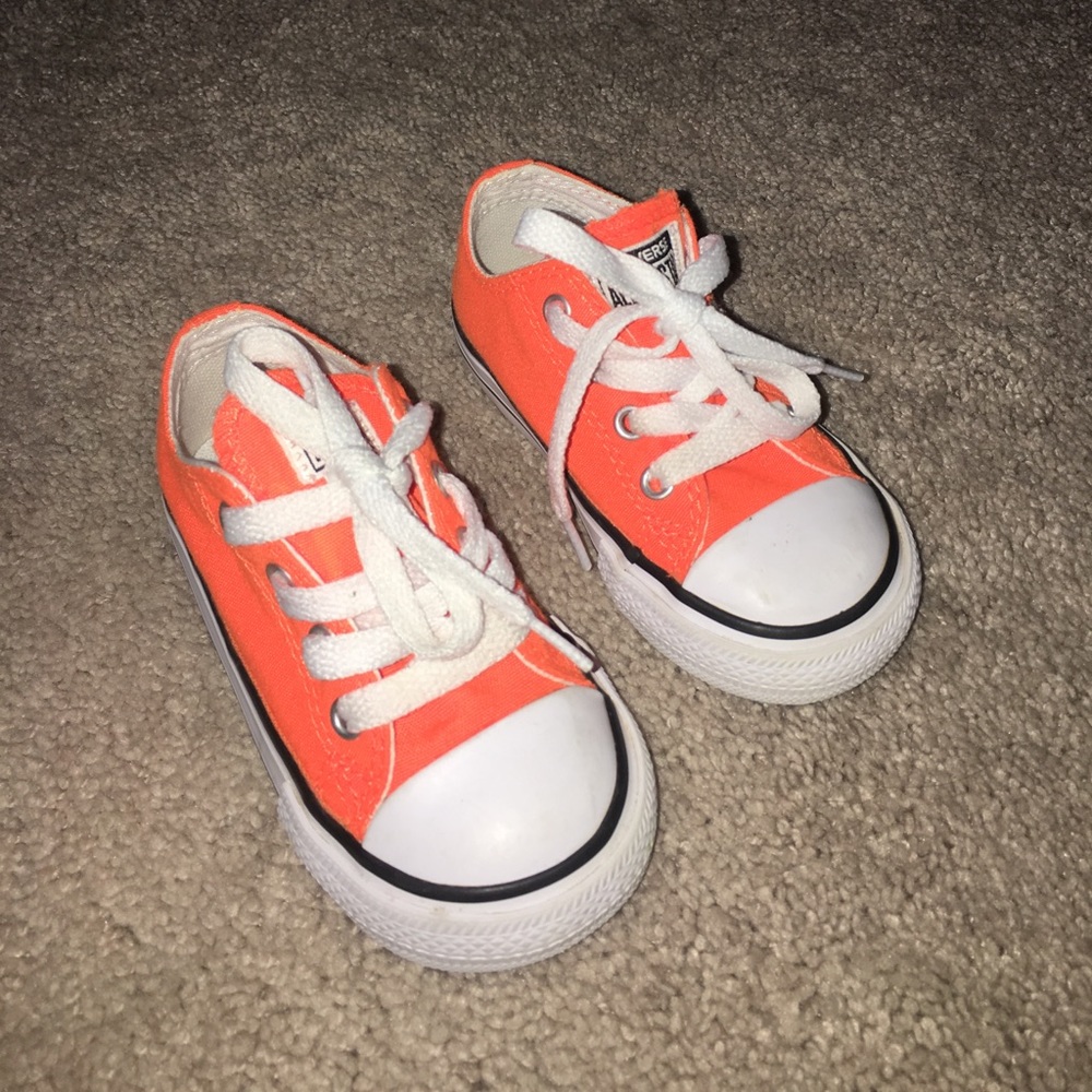 Toddler 6 Converse Orange