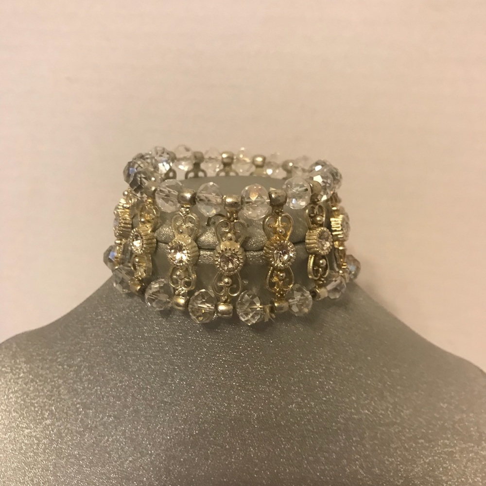 Vintage rhinestone bracelet