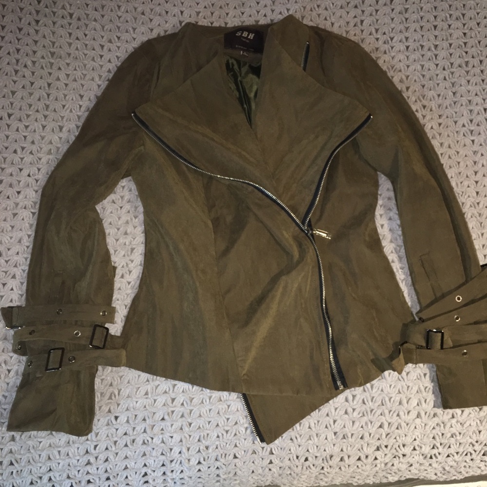 Trendy jacket olive