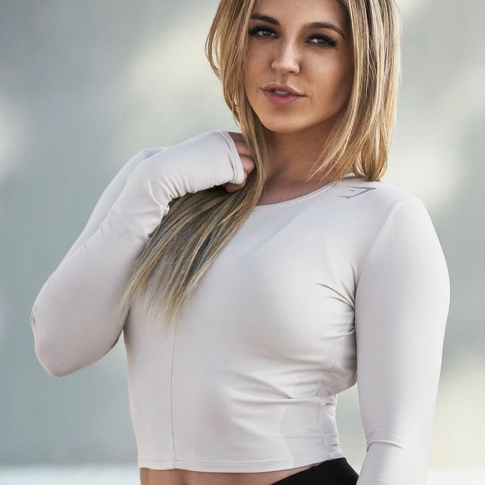 Nikki B X Gymshark crop top