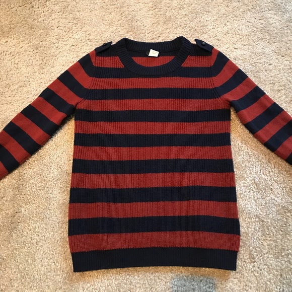 J crew striped wool sweater - Picture 2 of 2
