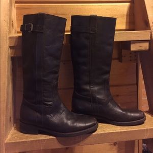 J. Crew leather riding boots