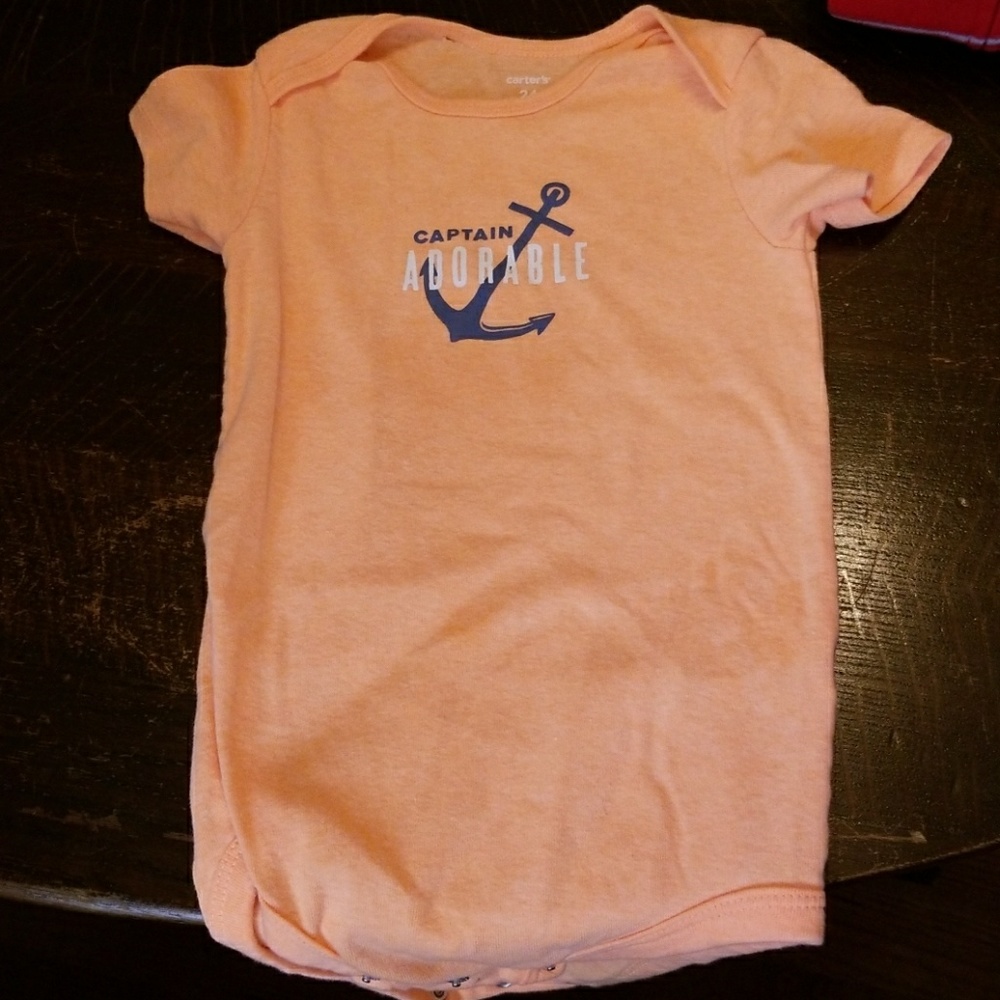 Peach onsie