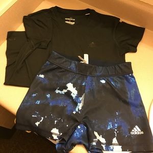 Adidas shirt and short set