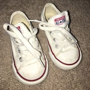 Toddler white 6 Converse