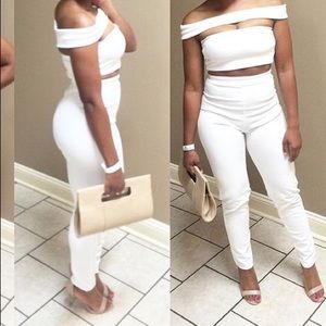 White Jumpsuit
