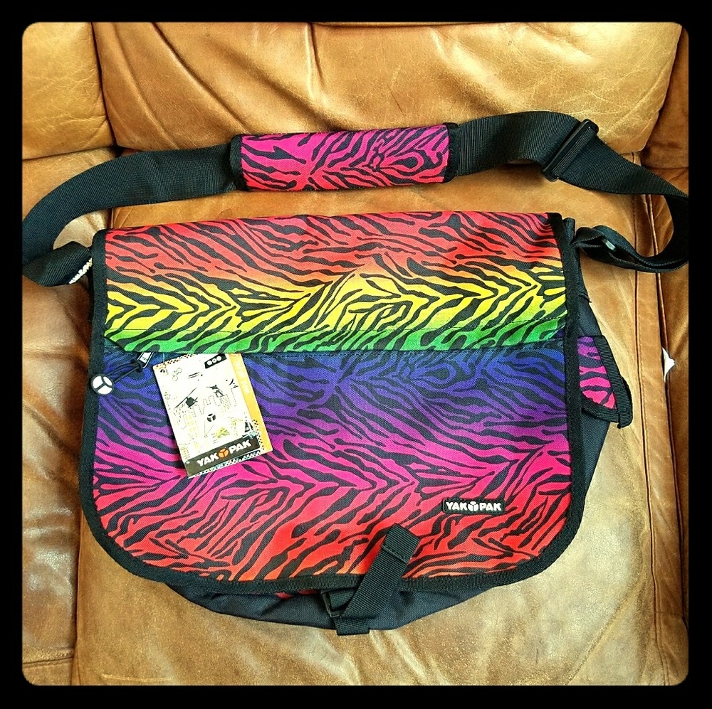 Yak Pak new with tags cross body  messenger bag