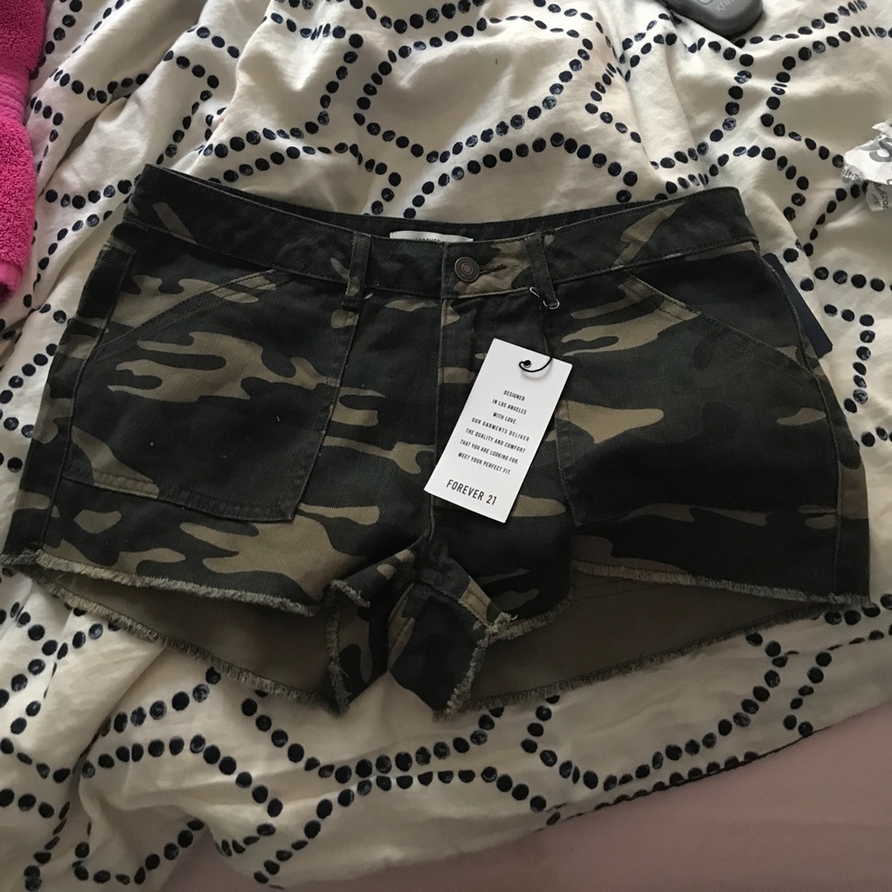Camo shorts