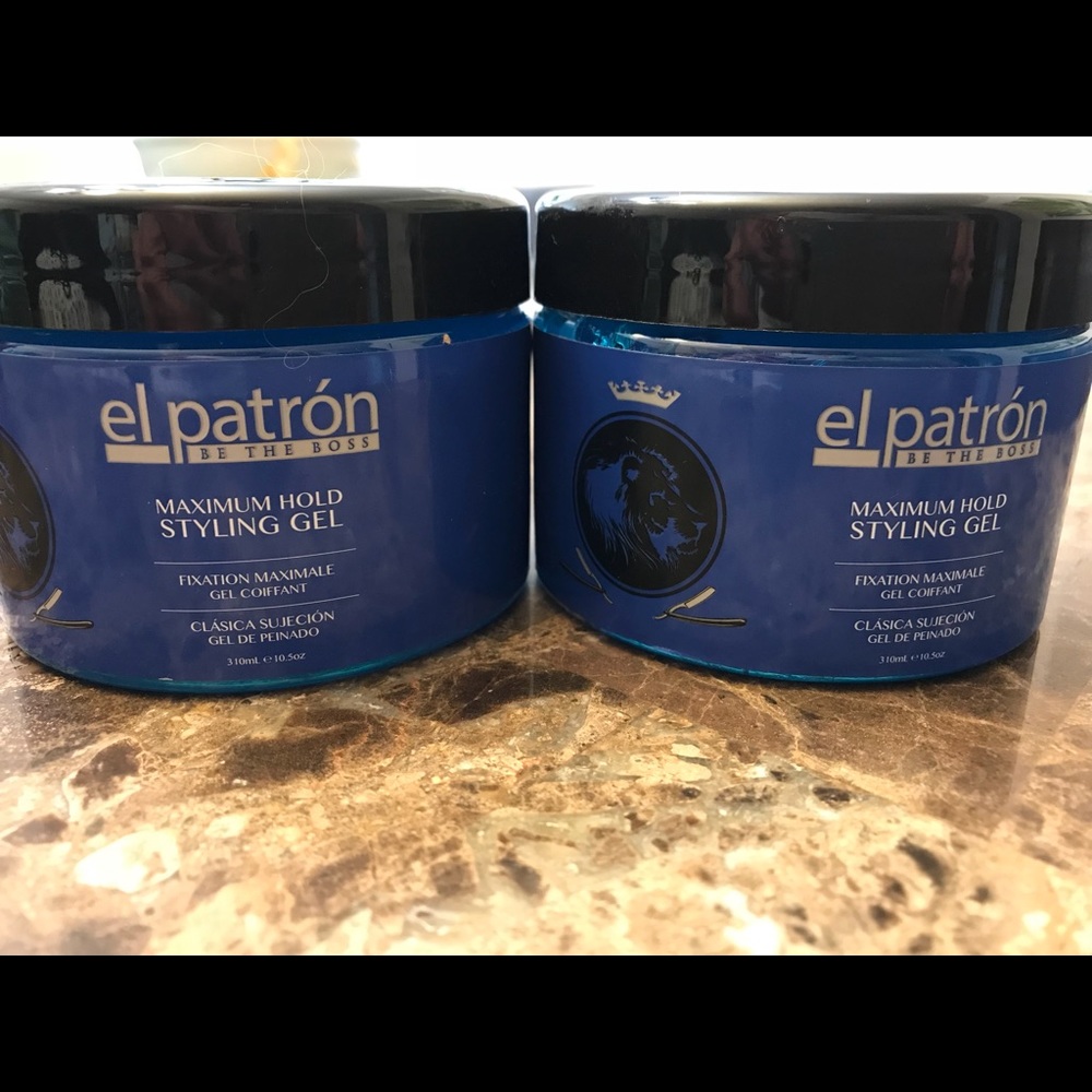 🔷Set of 2-El Patron Men’s Strong Hold Gel🔷