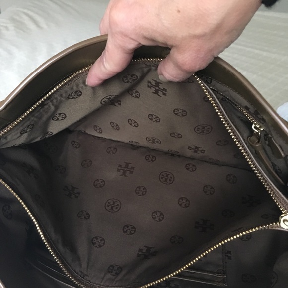 ❌SOLD❌Authentic Tory Burch Marion Suede Tote - Picture 6 of 7