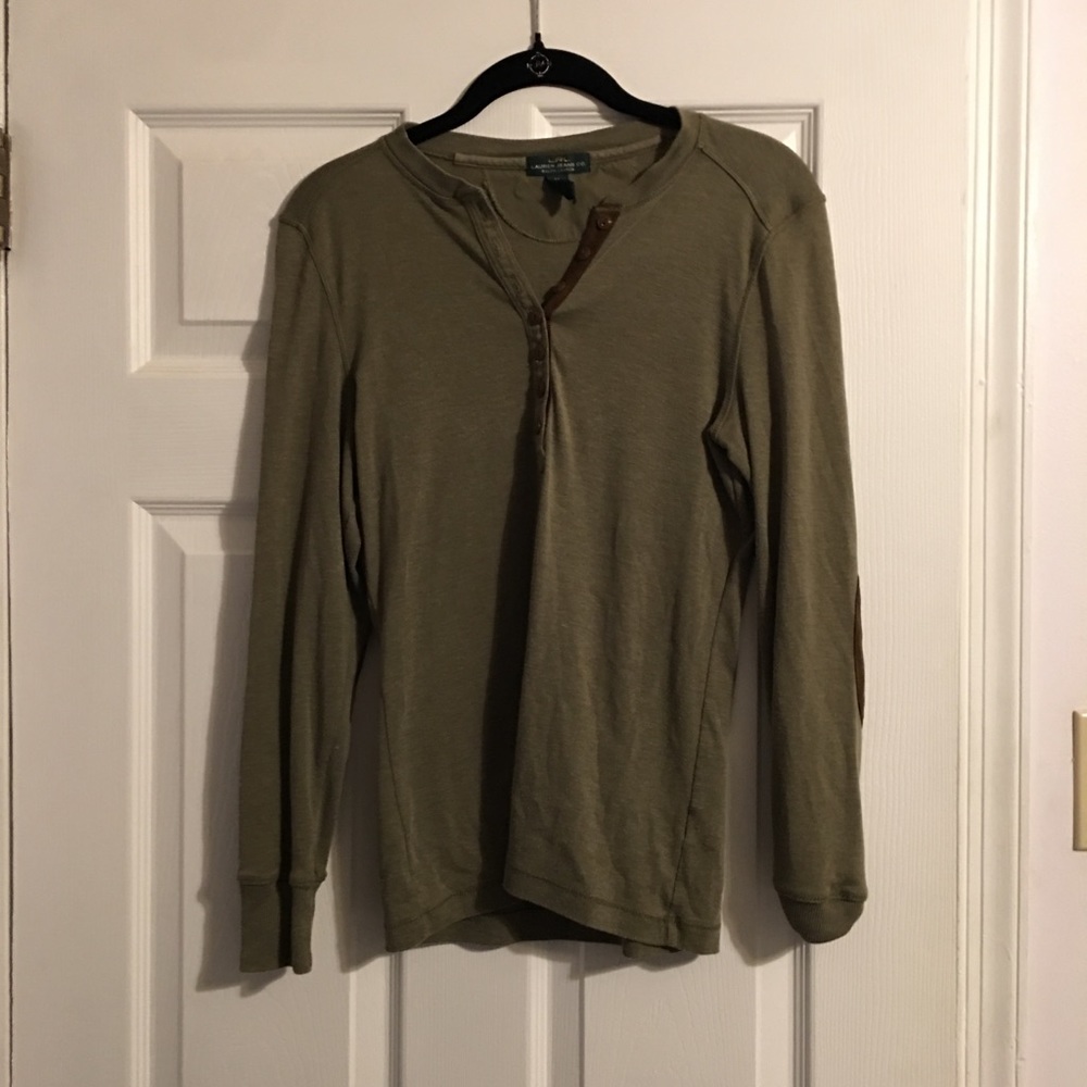 Lauren Jean co. By Ralph Lauren Long Sleeve Top