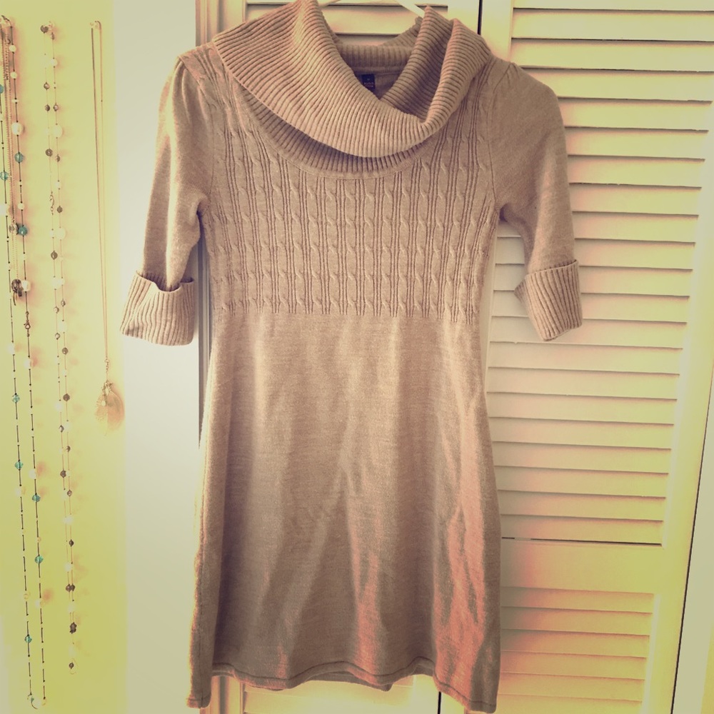 Mocha Sweater Dress