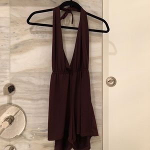 Brandy halter romper