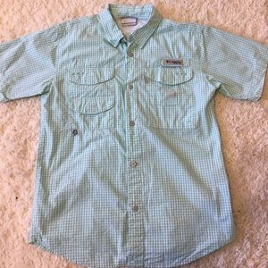 Boys Columbia PFG Button Down Shirt