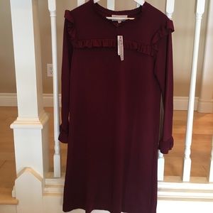 Philosophy brand small merlot dress. New with tags
