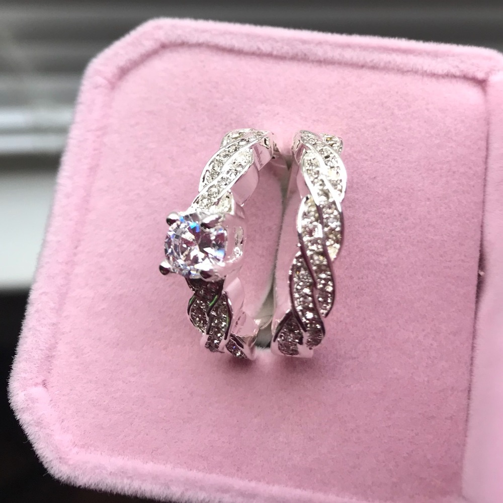 🌹🌹Size 10💍New 925 Silver Ring