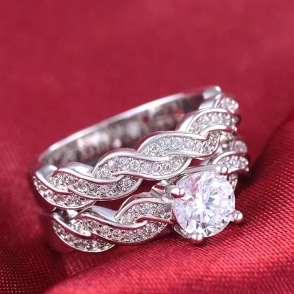 🌹🌹Size 10💍New 925 Silver Ring - Picture 3 of 6