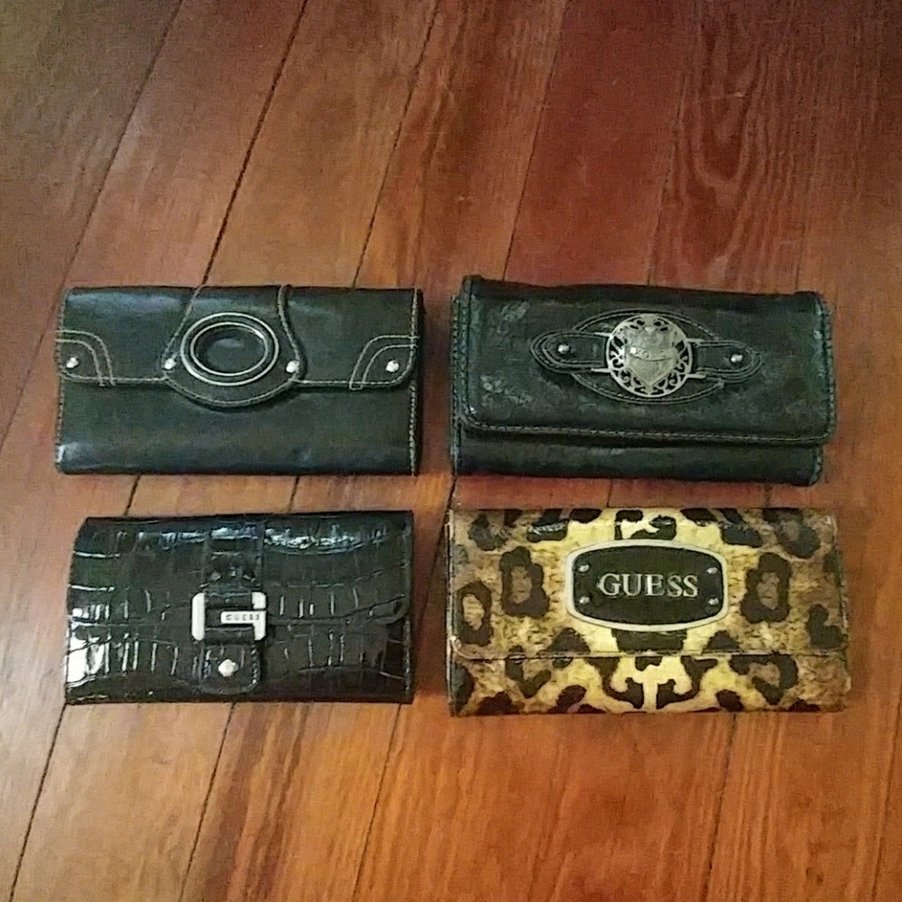 Lot of 4 wallets