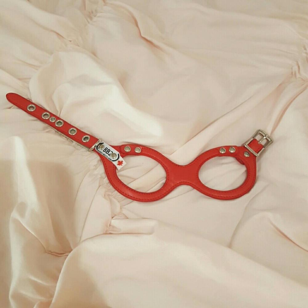 Small red dog harness for teacup size dogs