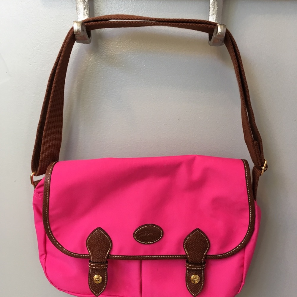 RARE Authentic Longchamp Le Pilage messenger bag