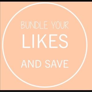 🎉💕🍾bundle your likes!😇🛍💰